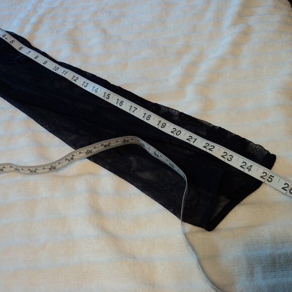 Women's long Sleeve Mesh Embroidered Tunic-Classic Navy ***NWT*** - Picture 7 of 7